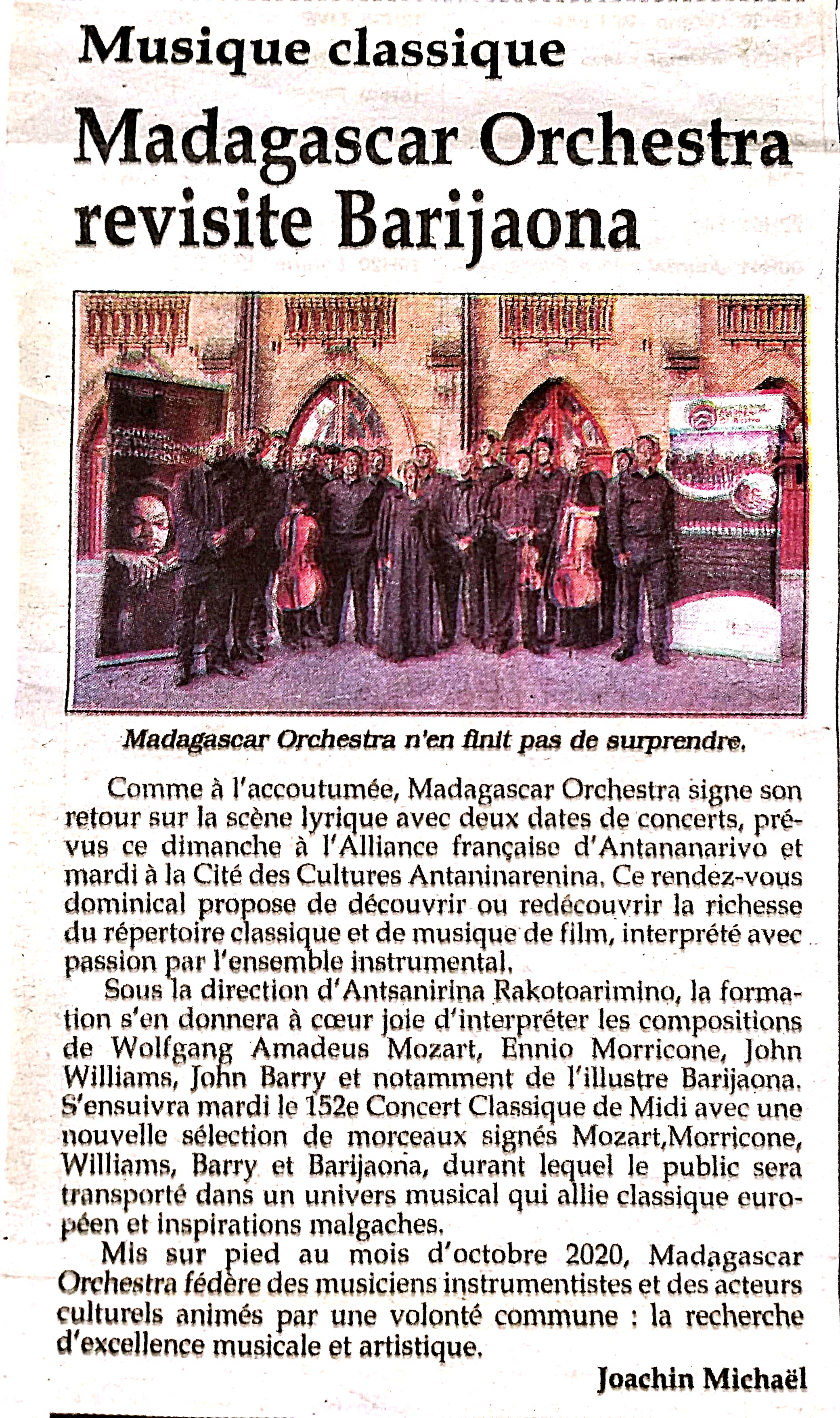 Revue de presse